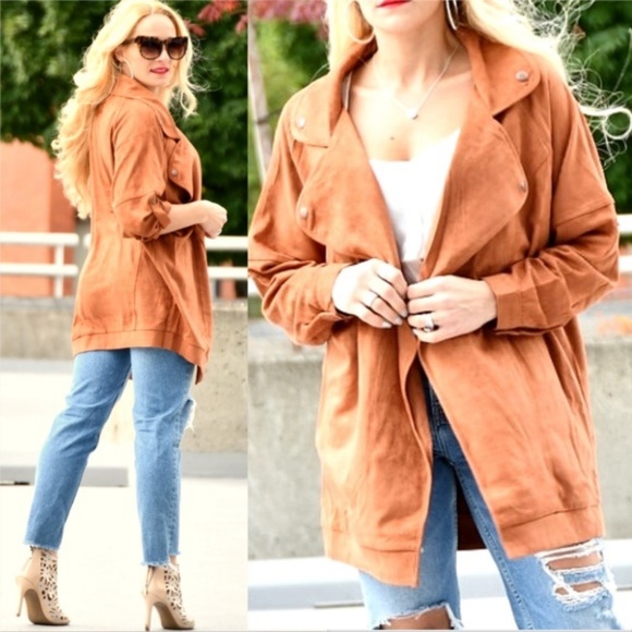 EMILLIE Jacket -Faux Suede - Picture 3 of 3